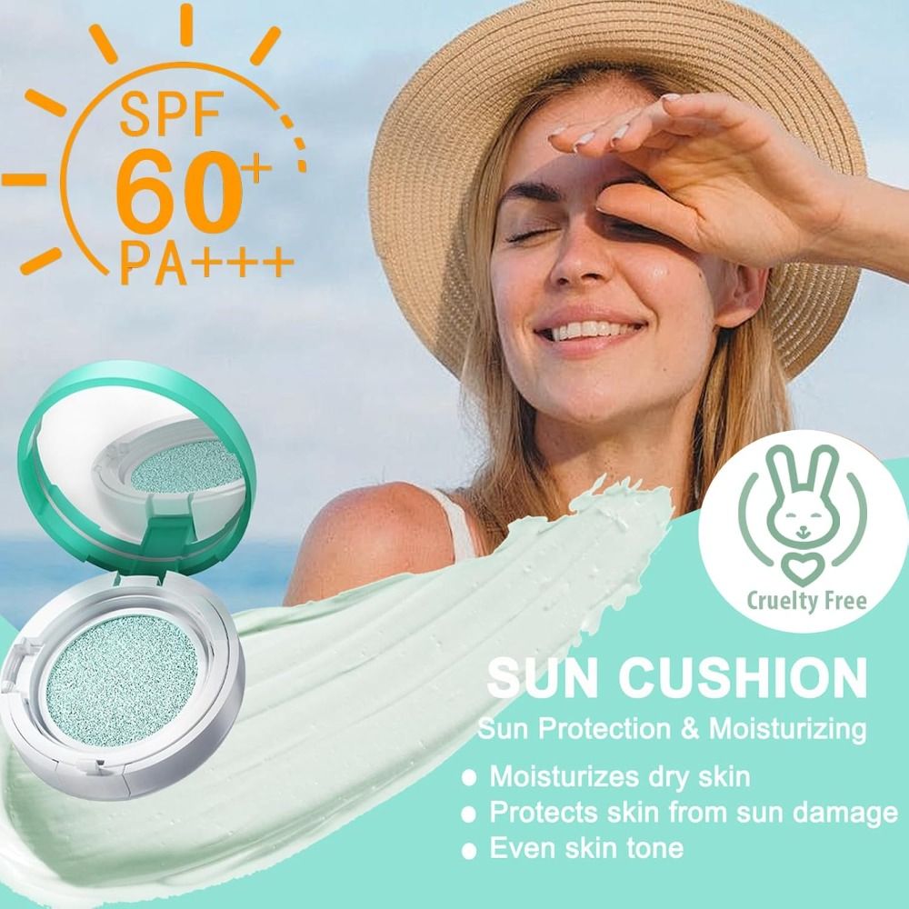 Bb Cream Tinted - フェイシャルティント日焼け止め SPF60 サンクッション モイスチャライジング＆スージング オイルフリー フェイスBBクリーム