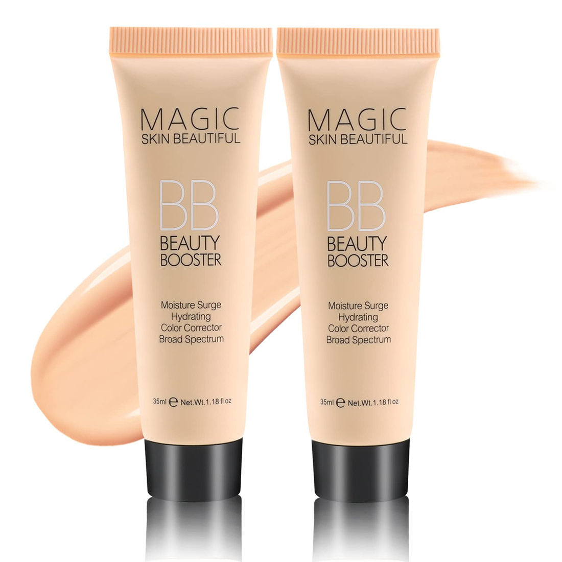 Bb Cream Tinted - ナチュラルハイドレーティングBBクリーム、フルカバーファンデーション＆コンシーラー、色補正ティンテッドモイスチャライザークリーム、均一な肌色メイクアップ