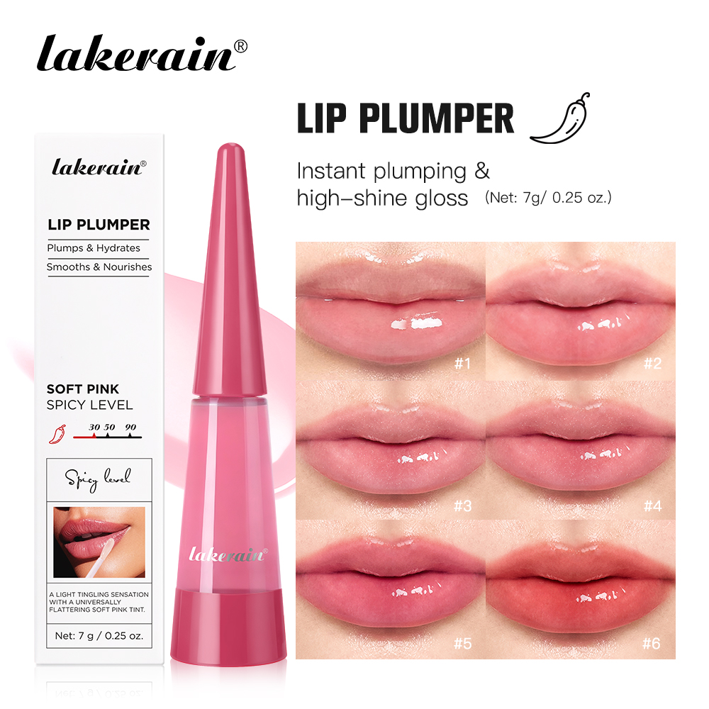 Lip Gloss Plumping - リッププランパー リードルショット プランピングセラム 保湿 しわ対策 リップグロス