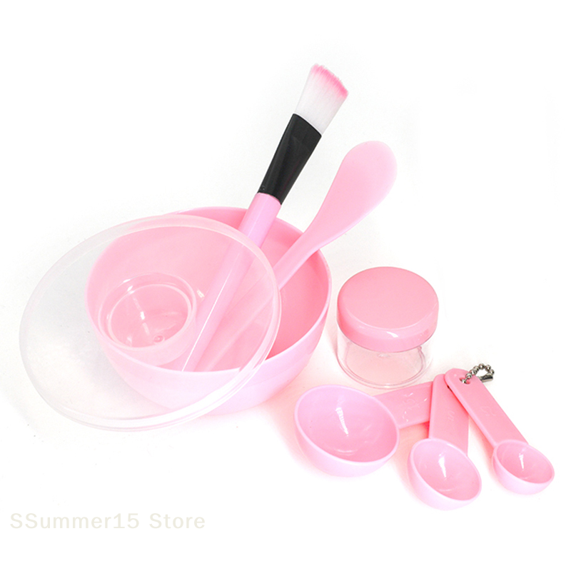 Beauty Makeup Bar - 【R】フェイシャルブラシマスクボウルスプーンセットマスクブラシバーDIY美容ツール混合ツールスキンケアメイクアップ用品女性用フェイシャルツール