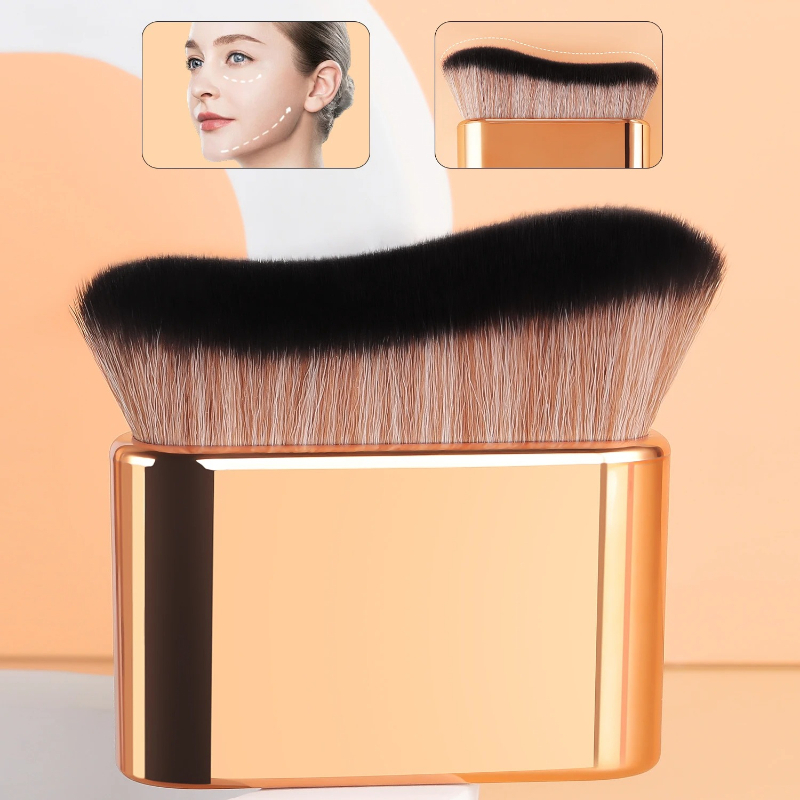 1個入りハンドヘルドメイクアップブラシ、ファンデーションブラ - Beauty Makeup Products のレビューと価格
