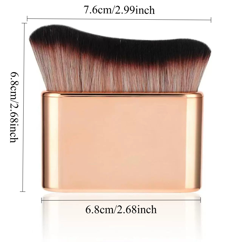 1個入りハンドヘルドメイクアップブラシ、ファンデーションブラ - Beauty Makeup Products のレビューと価格