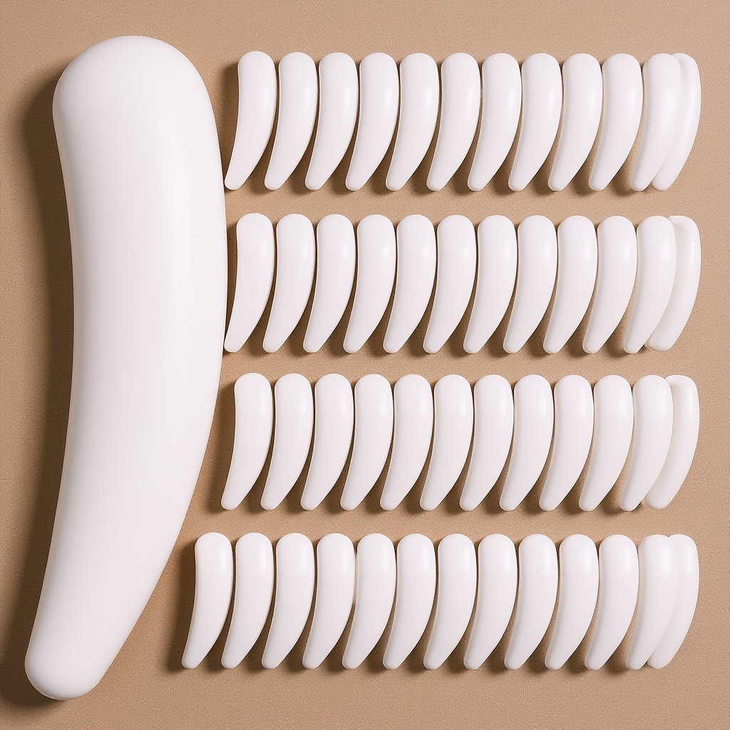 50 個のスパチュラスプーンフェイシャルスキンケアクリームロ - Beauty Makeup Tool のレビューと価格