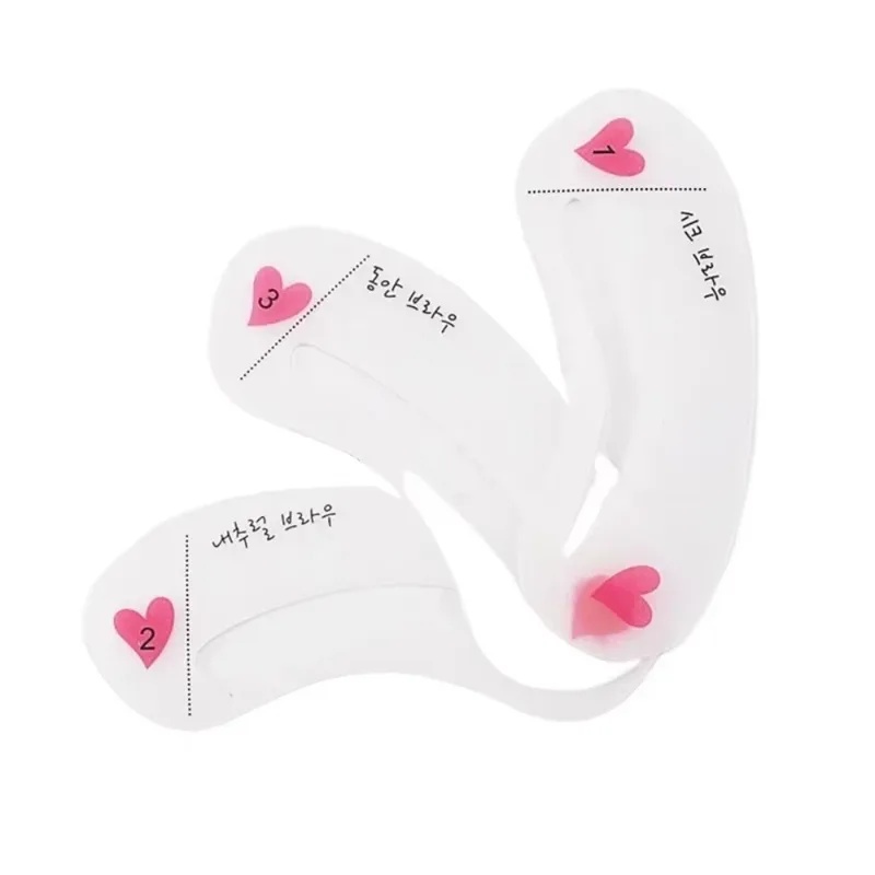1/2/4/6 セット再利用可能な眉毛ステンシル美容メイク眉 - Beauty Makeup Tools Set のレビューと価格