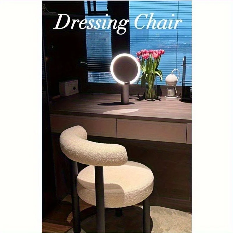 シンプルな化粧スツール 収納クリーム付き モダンデザイナー化 - Beauty Makeup Chair のレビューと価格