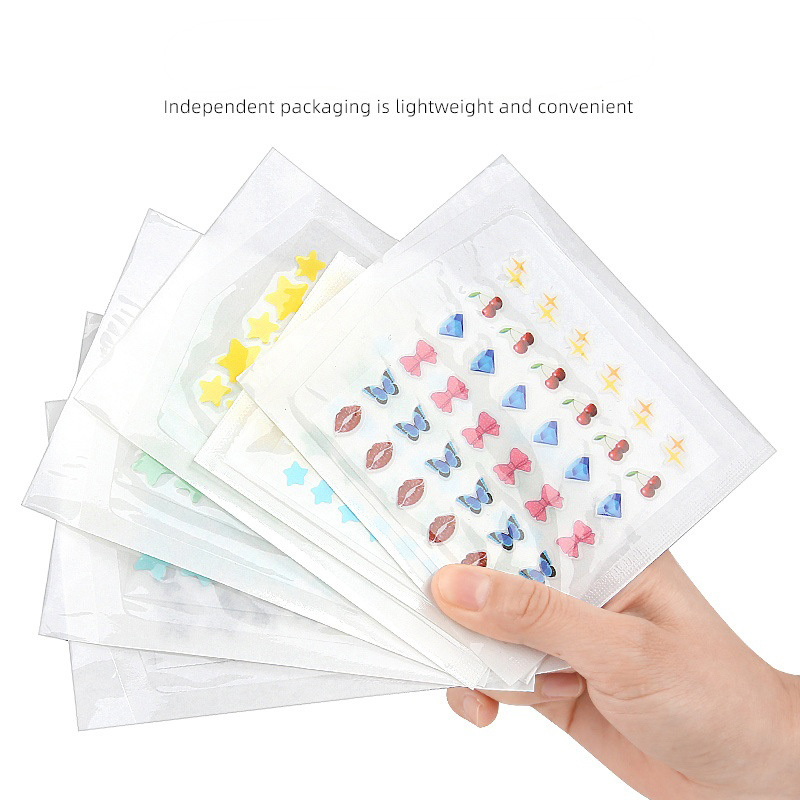 カラー漫画ニキビパッチスキンケアステッカーコンシーラーフェイ - Beauty Makeup Tool のレビューと価格