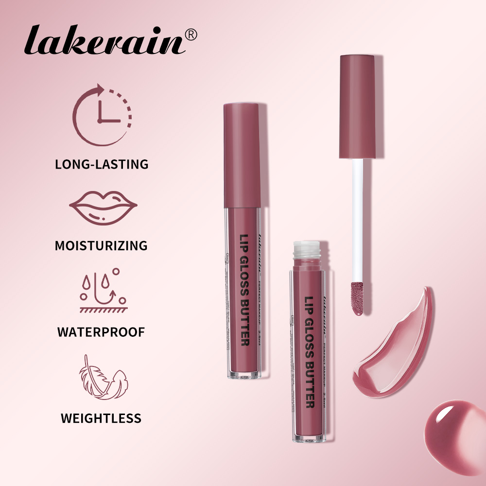 Lakerain リップグロスバター長期的なノンスティック美 - Lip Gloss Plumping のレビューと価格