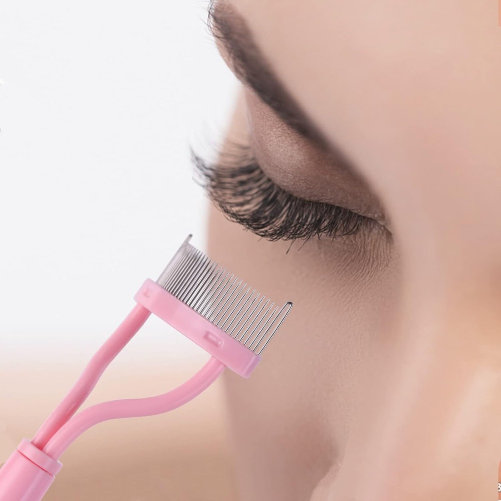 プロフェッショナルまつげコームとセパレーター、カバーアークデ - Beauty Makeup Design のレビューと価格
