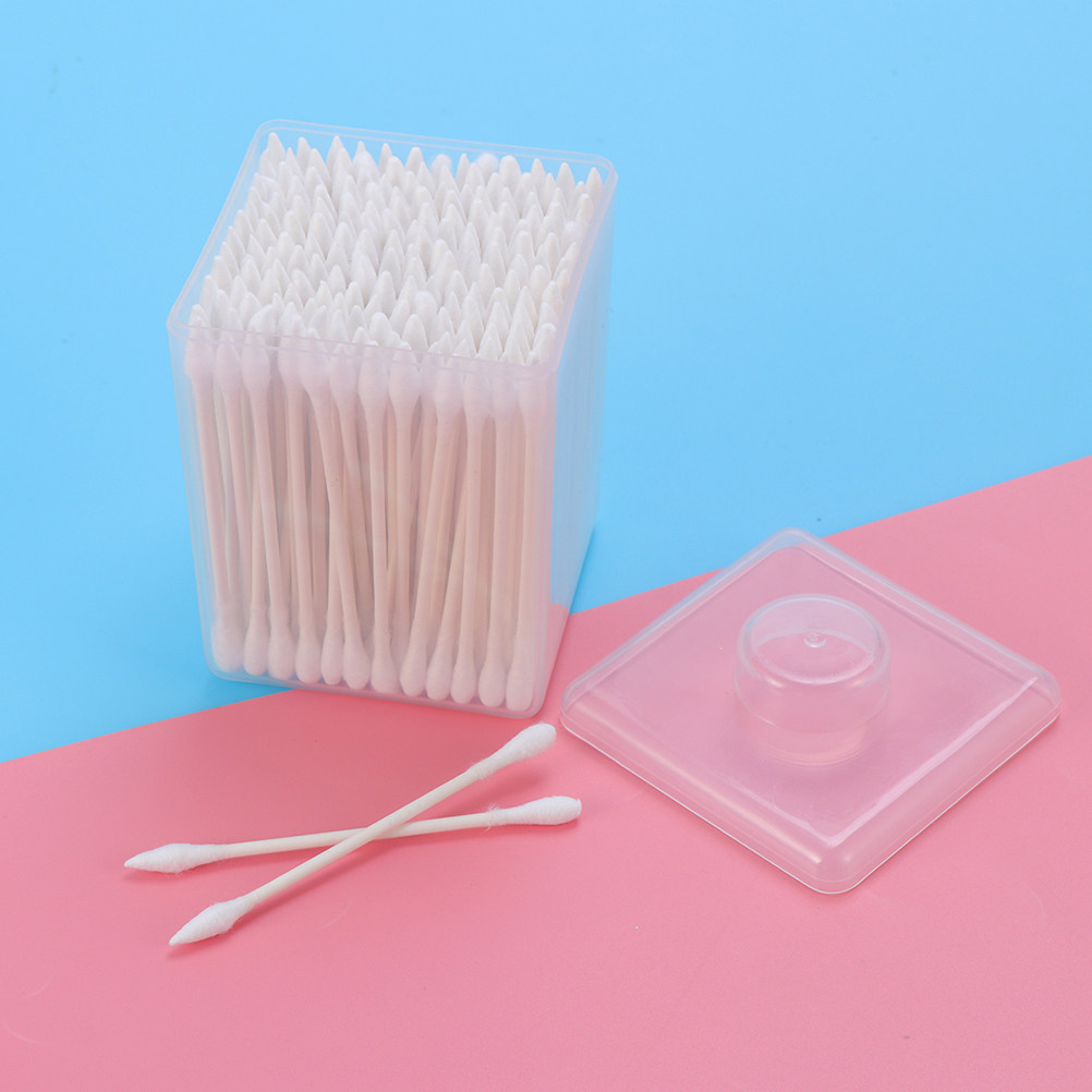 600本入り両端綿棒 多目的メイクアップ美容ツール、ほこりの - Beauty Makeup Tool のレビューと価格