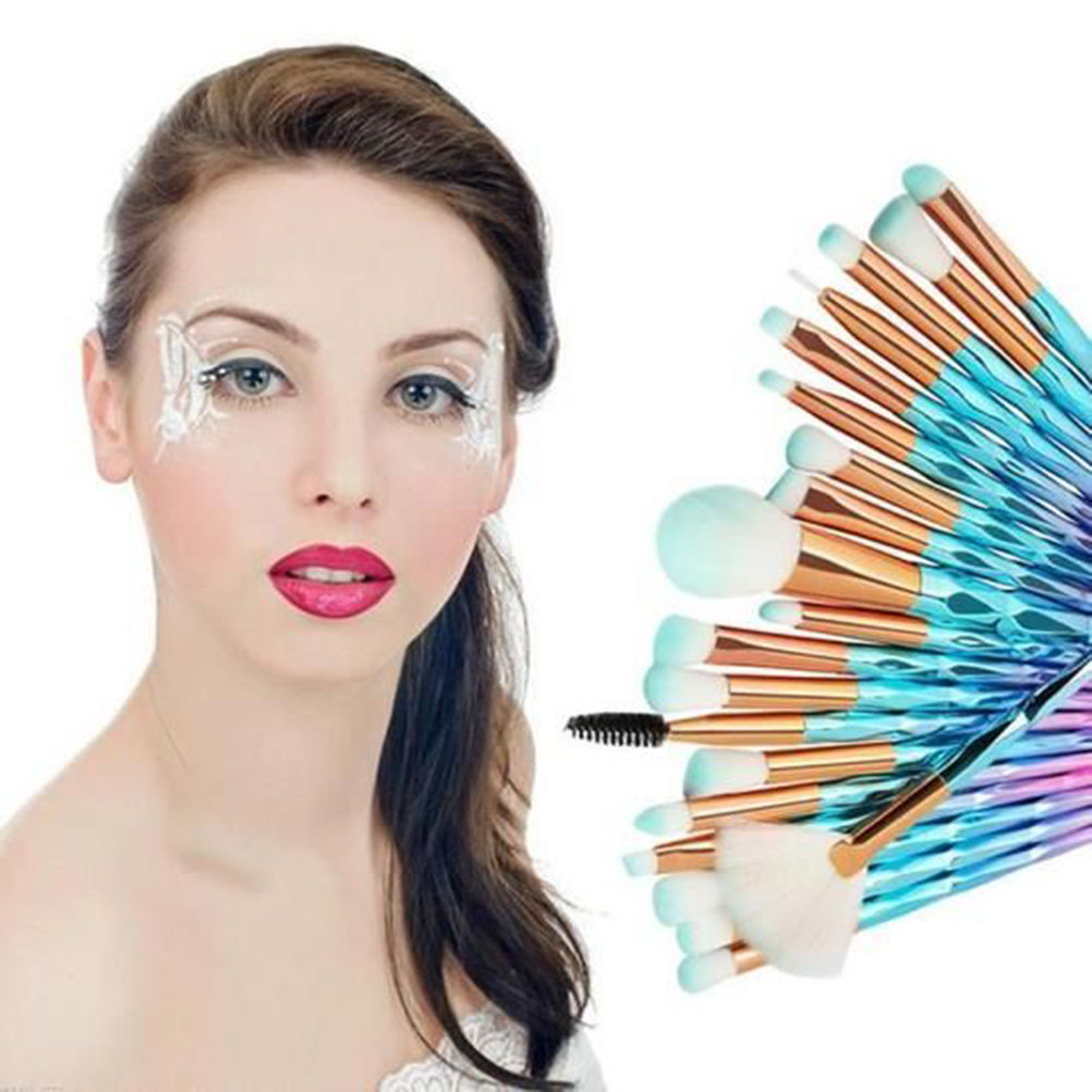 20本入りプレミアムメイクブラシセット、柔らかい毛先、人間工 - Beauty Makeup Gift Sets のレビューと価格