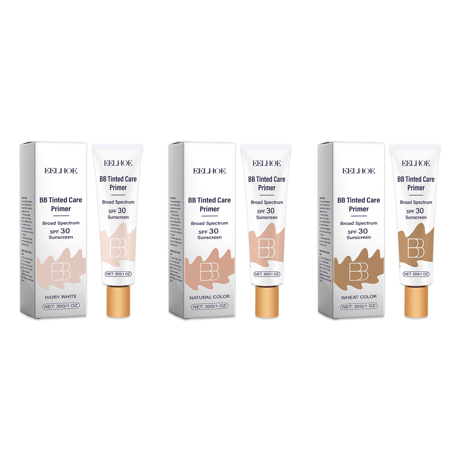 ナイアシンアミド-肌色メイク,BB, SPF 30,フルカバ - Bb Cream Tinted のレビューと価格