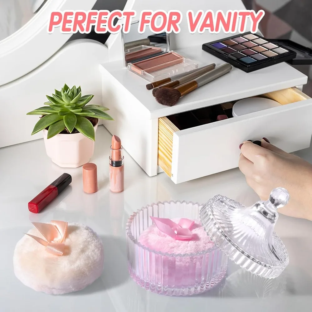 3 個のメイクアップオーガナイザーセットベルベットパウダーパ - Beauty Makeup Gift Sets のレビューと価格