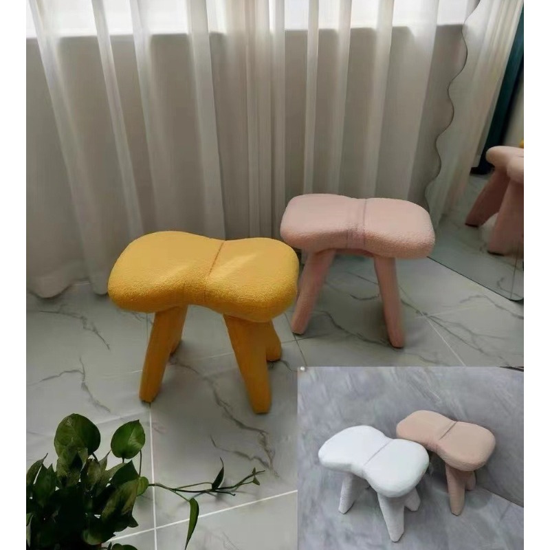 クリーム風化粧スツール寝室シンプルモダンドレッシング特別なス - Beauty Makeup Chair のレビューと価格