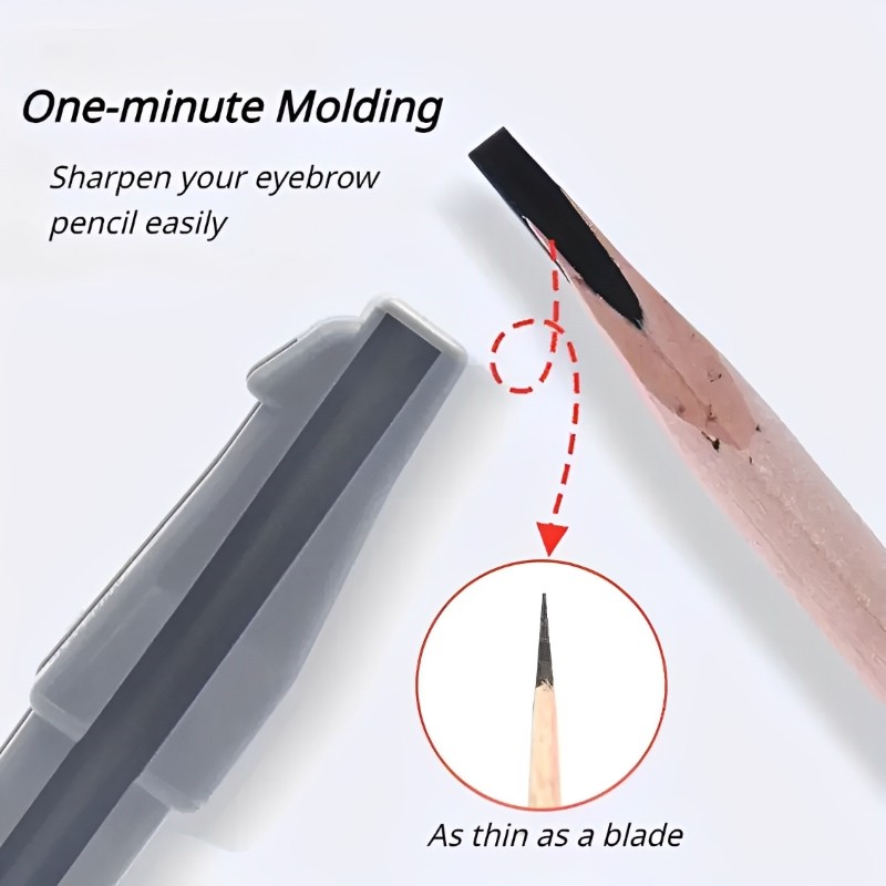 新デザインアイメイク鉛筆削り正確な眉毛化粧品研磨ツール眉メイ - Beauty Makeup Design のレビューと価格