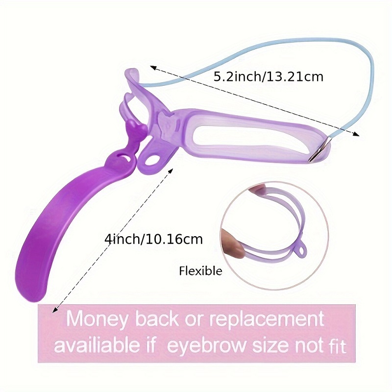 8 で 1 再利用可能な眉毛ステンシル美容メイク眉スタンプテ - Beauty Makeup Tools Set のレビューと価格