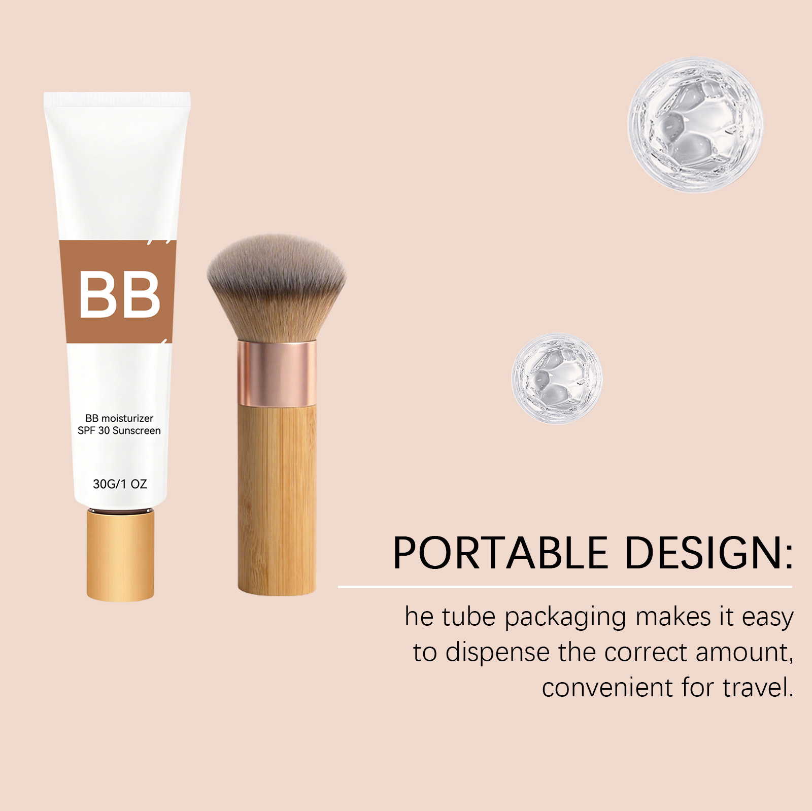 色付きBBクリーム日焼け止め SPF30++ フルカバー 毛 - Bb Cream Tinted のレビューと価格
