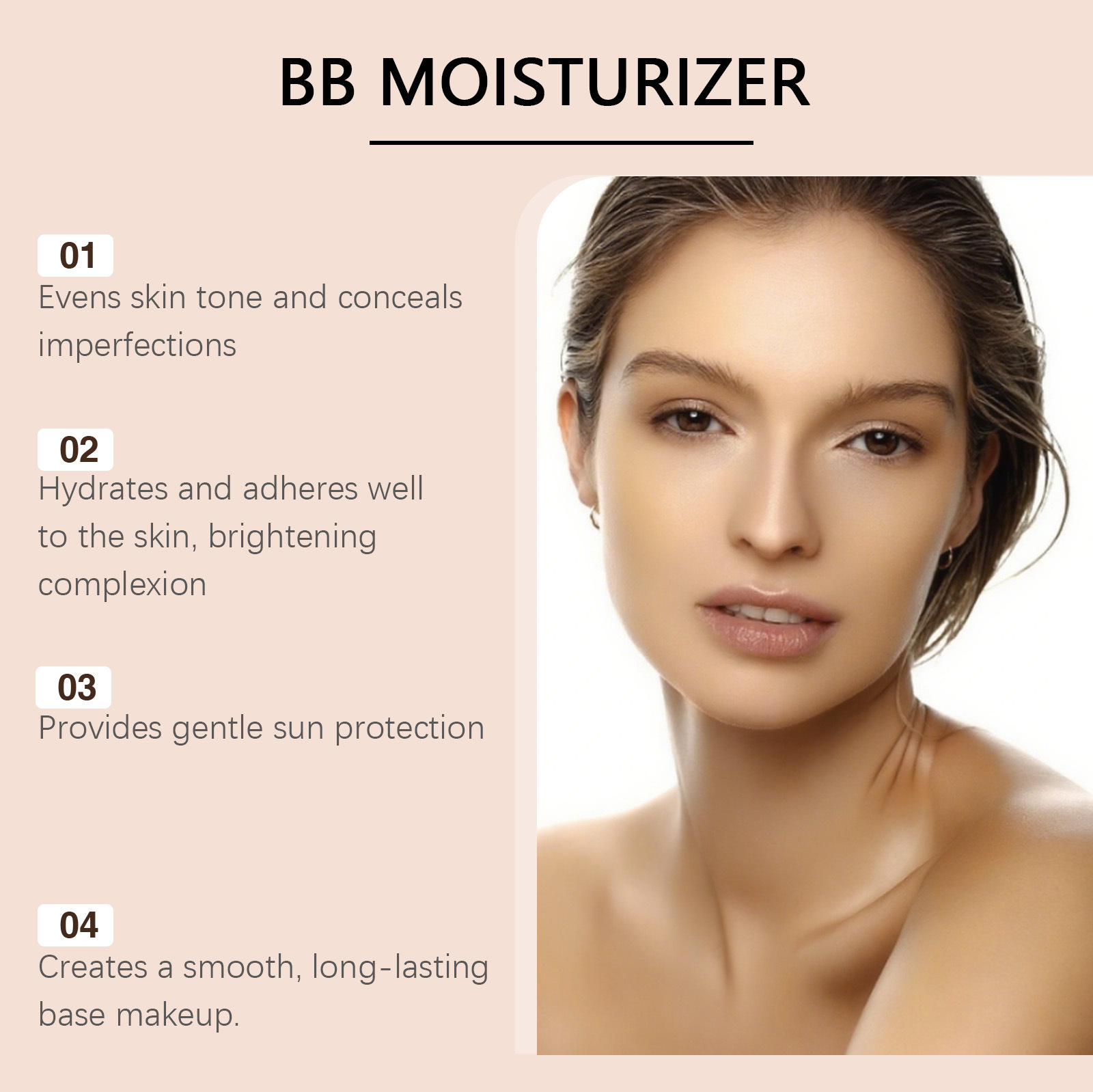 色付きBBクリーム日焼け止め SPF30++ フルカバー 毛 - Bb Cream Tinted のレビューと価格