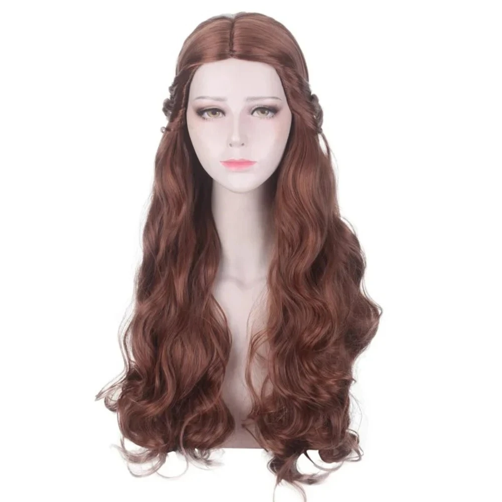 美女と野獣 コスプレウィッグ ベルプリンセス ライトブラウン - Beauty Makeup Vanity のレビューと価格