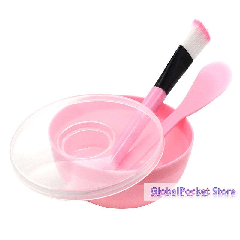 フェイシャルブラシマスクボウルスプーンセットマスクブラシバー - Beauty Makeup Bar のレビューと価格