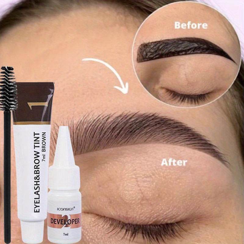 2 in 1まつげと眉毛の染色キット、眉毛とまつげのカラーリ - Bb Cream Tinted のレビューと価格