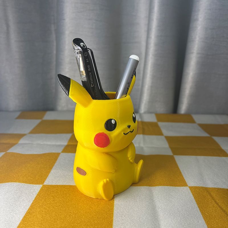 ポケモンの鉛筆立て型収納、かわいい漫画風デスクトップオーナメ - Beauty Makeup Products のレビューと価格