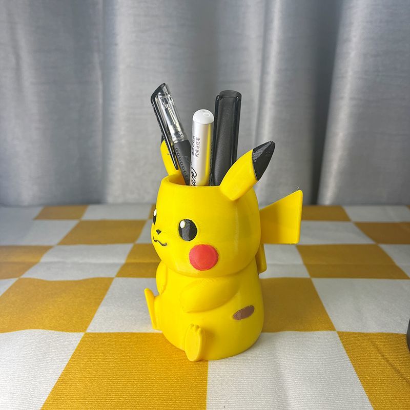 ポケモンの鉛筆立て型収納、かわいい漫画風デスクトップオーナメ - Beauty Makeup Products のレビューと価格