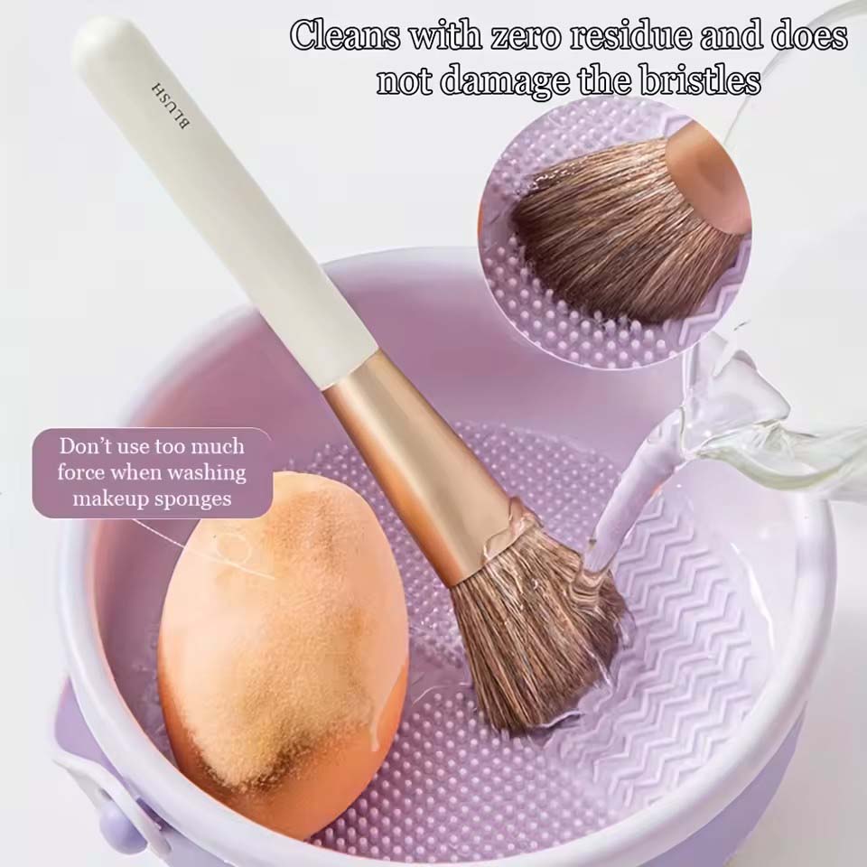 メイクブラシ洗浄ボウルビューティーエッグ洗浄ツール収納セット - Beauty Makeup Tools Set のレビューと価格