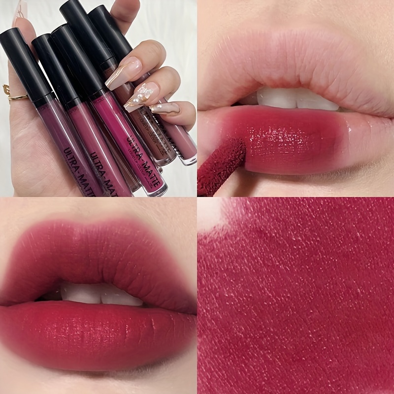 セクシーな長期的なベルベットマットリップグロス液体口紅リップ - Lip Gloss Plumping のレビューと価格