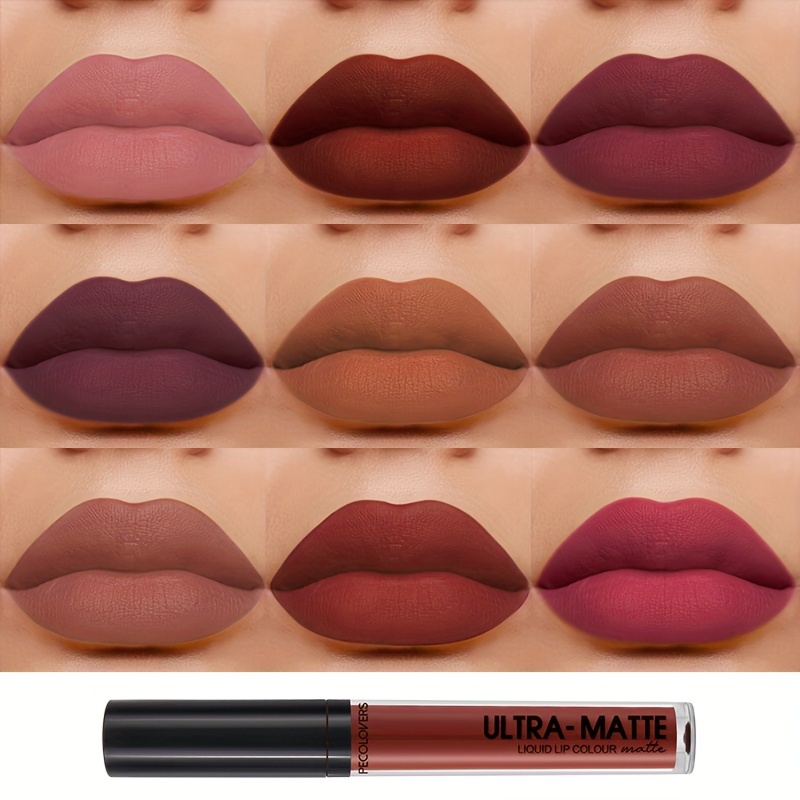 セクシーな長期的なベルベットマットリップグロス液体口紅リップ - Lip Gloss Plumping のレビューと価格