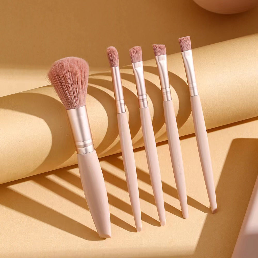 5 個の化粧ブラシキットミラーとケース付き折りたたみボックス - Beauty Makeup Tools Set のレビューと価格