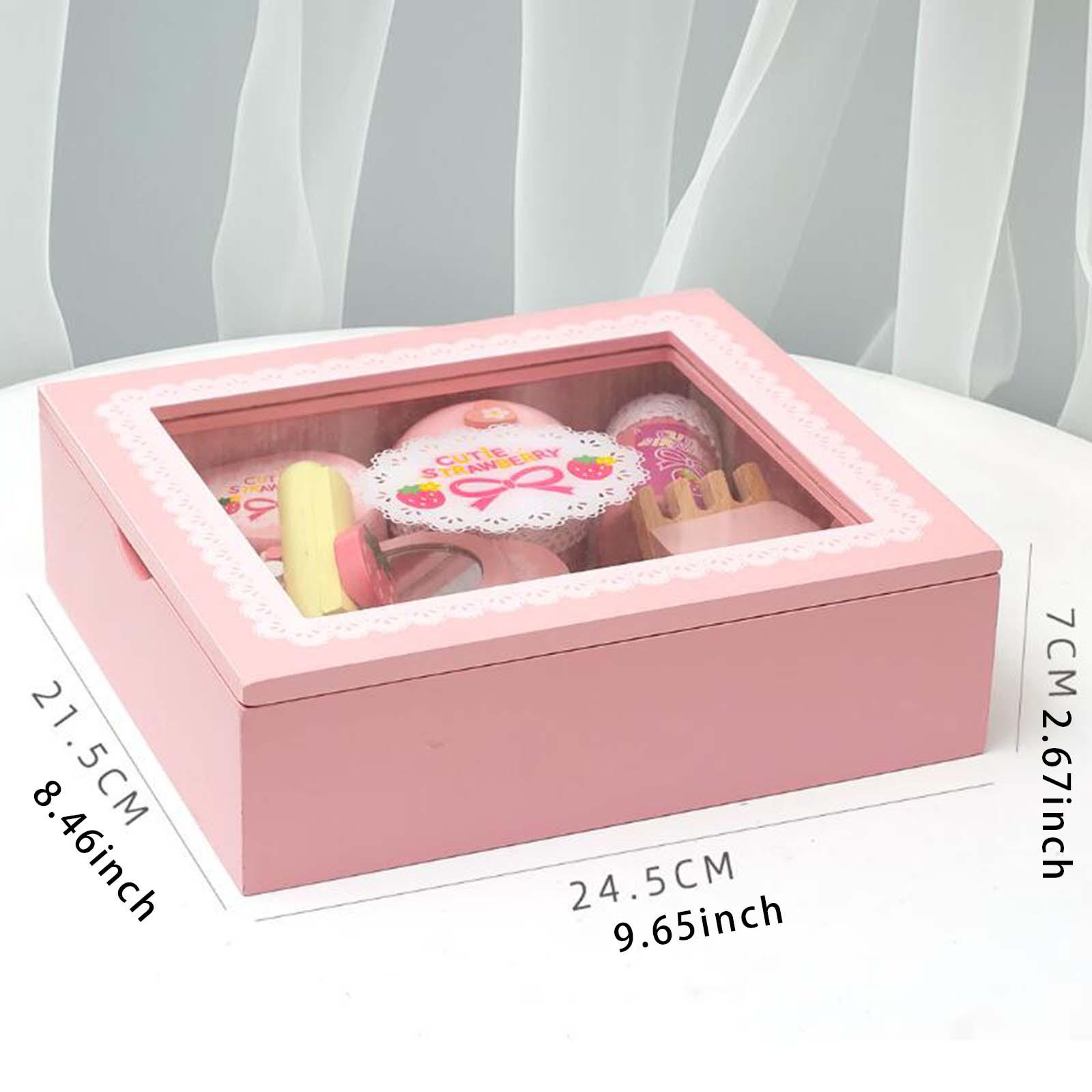 木製メイクアップビューティーおもちゃセット 小さな女の子向け - Beauty Makeup Gift Sets のレビューと価格