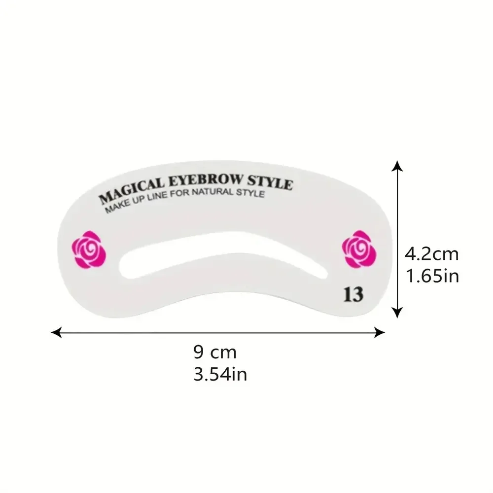24 スタイル眉毛テンプレート眉毛整形型美容セットメイクアッ - Beauty Makeup Tools Set のレビューと価格