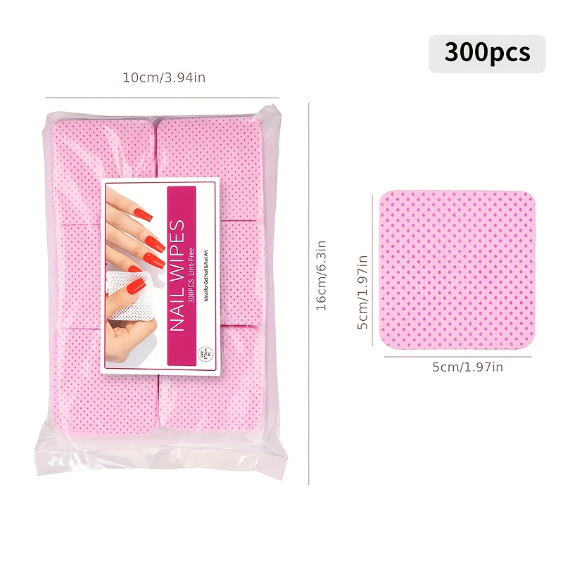 600個/2袋 毛のないネイルポリッシュメイク落としジェル、 - Beauty Makeup Tool のレビューと価格