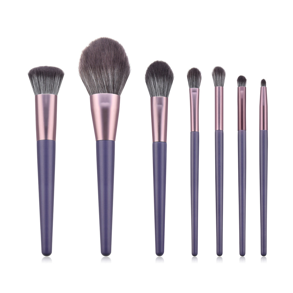 7 個のメイクブラシクリスマスギフトパープルプロフェッショナ - Beauty Makeup Gift Sets のレビューと価格