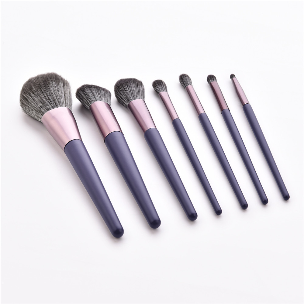 7 個のメイクブラシクリスマスギフトパープルプロフェッショナ - Beauty Makeup Gift Sets のレビューと価格