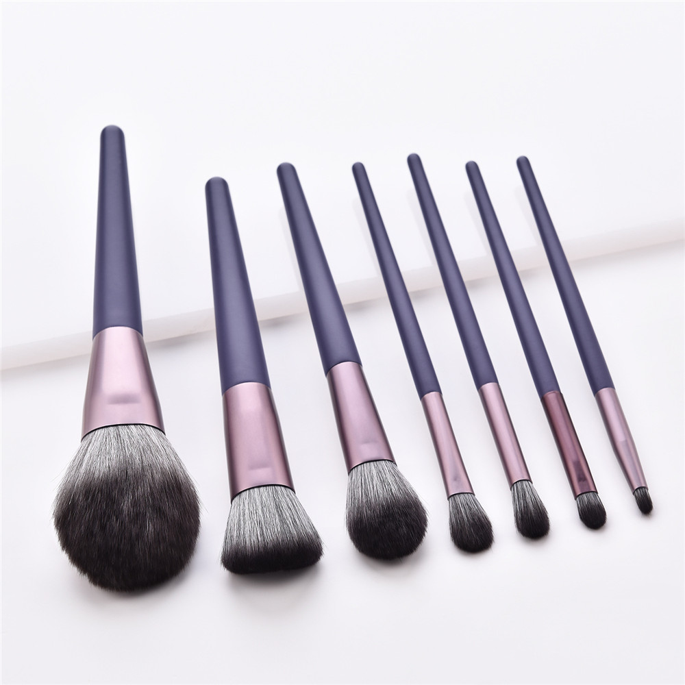 7 個のメイクブラシクリスマスギフトパープルプロフェッショナ - Beauty Makeup Gift Sets のレビューと価格