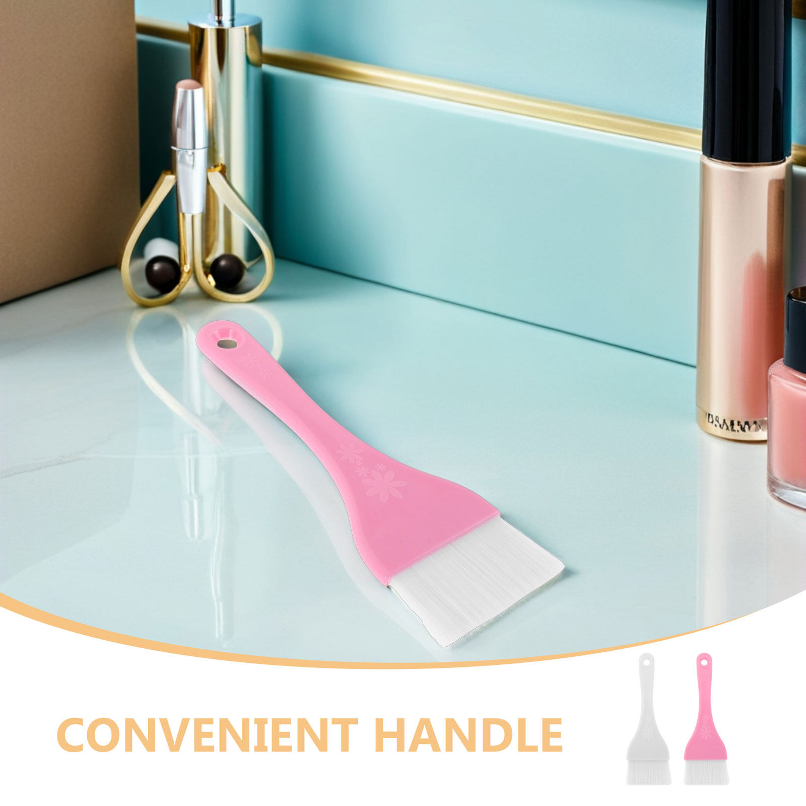 4個入りフェイシャルマスクアプリケーター ソフト大型メイクブ - Beauty Makeup Tools Set のレビューと価格