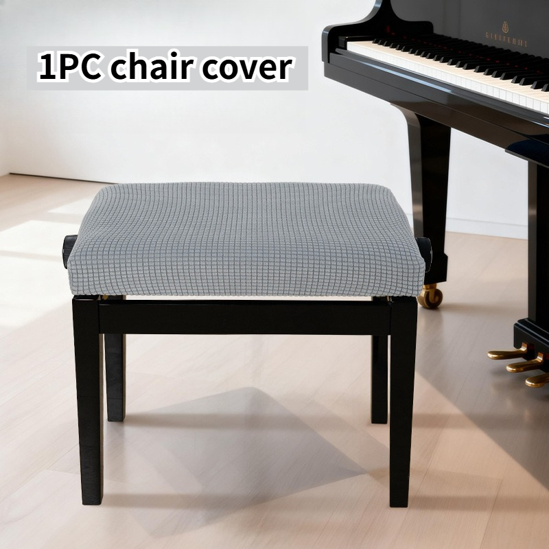 1PC ジャカードピアノスツールカバー弾性ストレッチ防塵ベン - Beauty Makeup Chair のレビューと価格